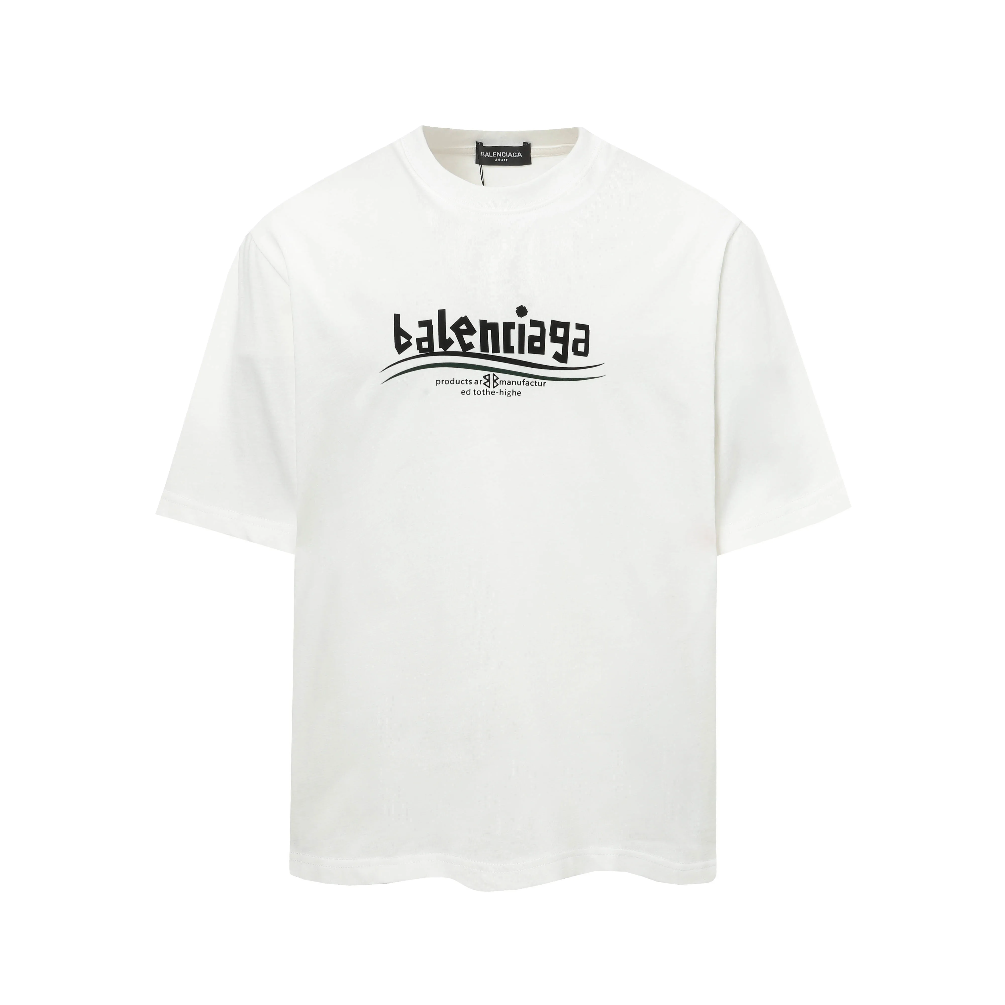 BALEN*aga 2025Ss t Quality - 2 - os 220 -26 280g - 320g - Quality ：Black White Size: xs-L